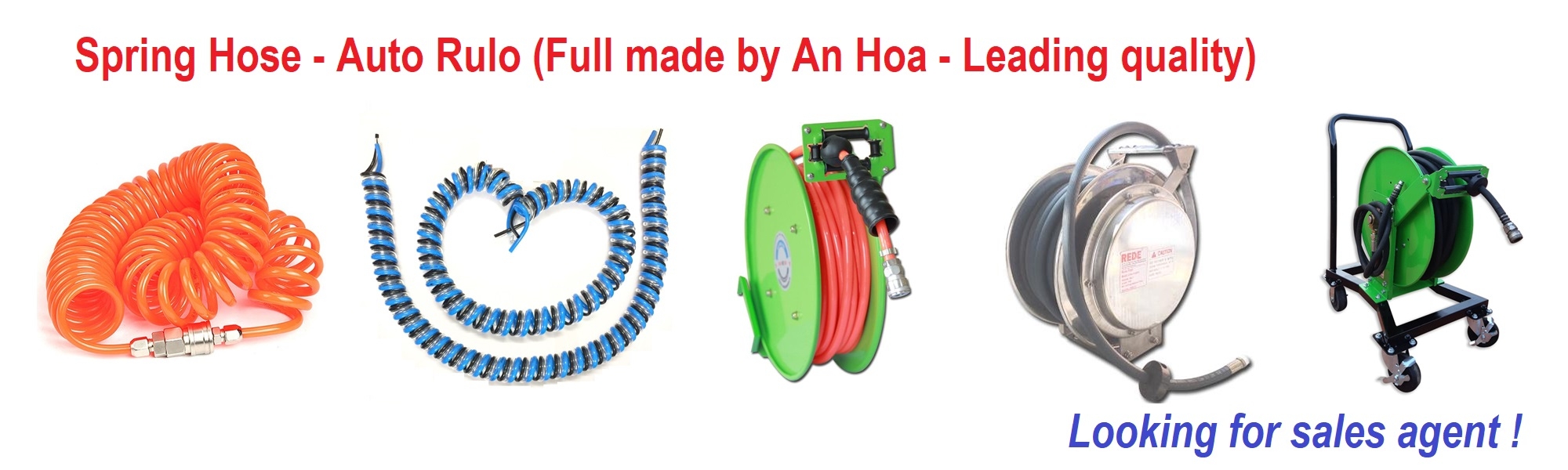 Looking for sales agent - Spring Hose - Auto Rulo